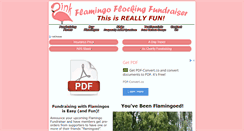 Desktop Screenshot of flamingofundraising.com